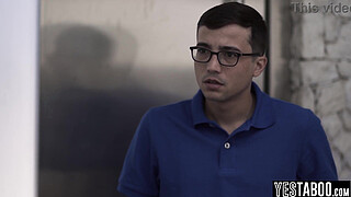 Furious big boobies MILF fucks big penis neighbor in front of wife