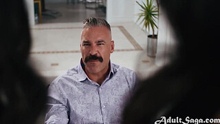 Matching Dresses, Hidden Messes (Family Conspiracy, Dominating Perverted step Dad & 2 Teen Girls)