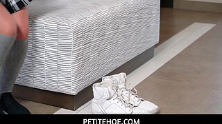 PetiteHoe - Spoiled teen analed by her stepdads dick