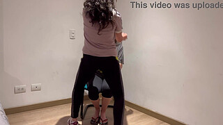 College girls have a task that ends in moans!!