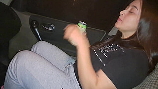 Horny big arse Latina fucks in a public park outdoors