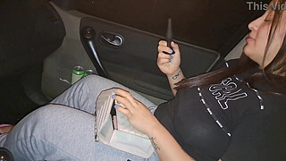 Horny big arse Latina fucks in a public park outdoors