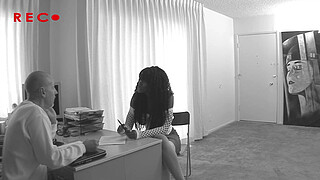 Black chick Nyomi Banxxx Gets Her Pussy Pounded by a White Shaft