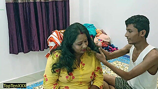 Devar Bhabhi amazing hot sex with clear talking