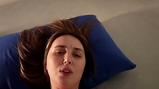 Stepmom and Stepson Together at Night