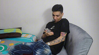 My older stepsister plays role-playing games with me (homemade sex)