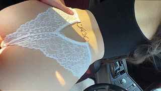 I took my girlfriend to the woods and fucked her in the car