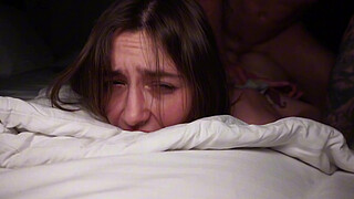 Russian babe Funky Town fucks with her boyfriend on the bed