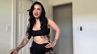 Thick Pawg Step Sis Shares Bed